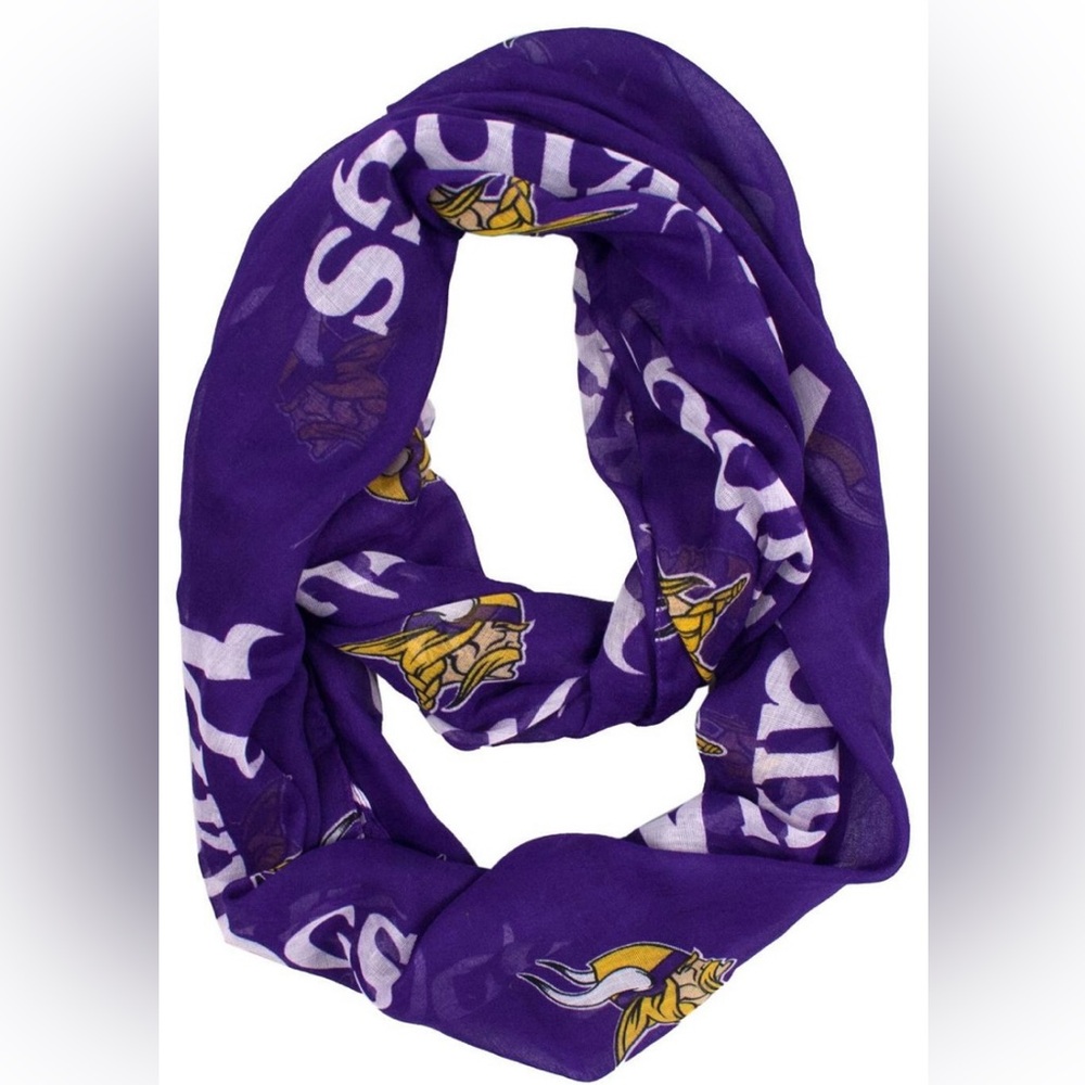 Minnesota Vikings Sheer Infinity Scarf